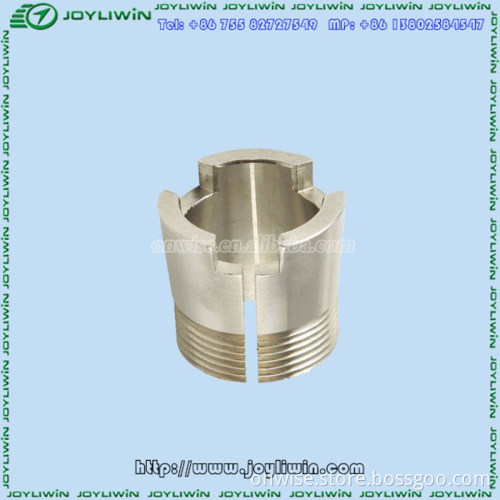 CNC precision machining parts/ coated stainless steel connectors